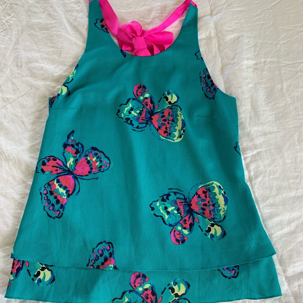 Lilly Pulitzer butterfly top